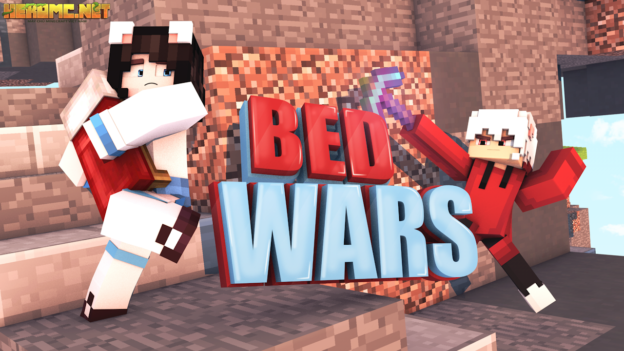 Bed Wars trận chiến bảo vệ giường khốc liệt 
